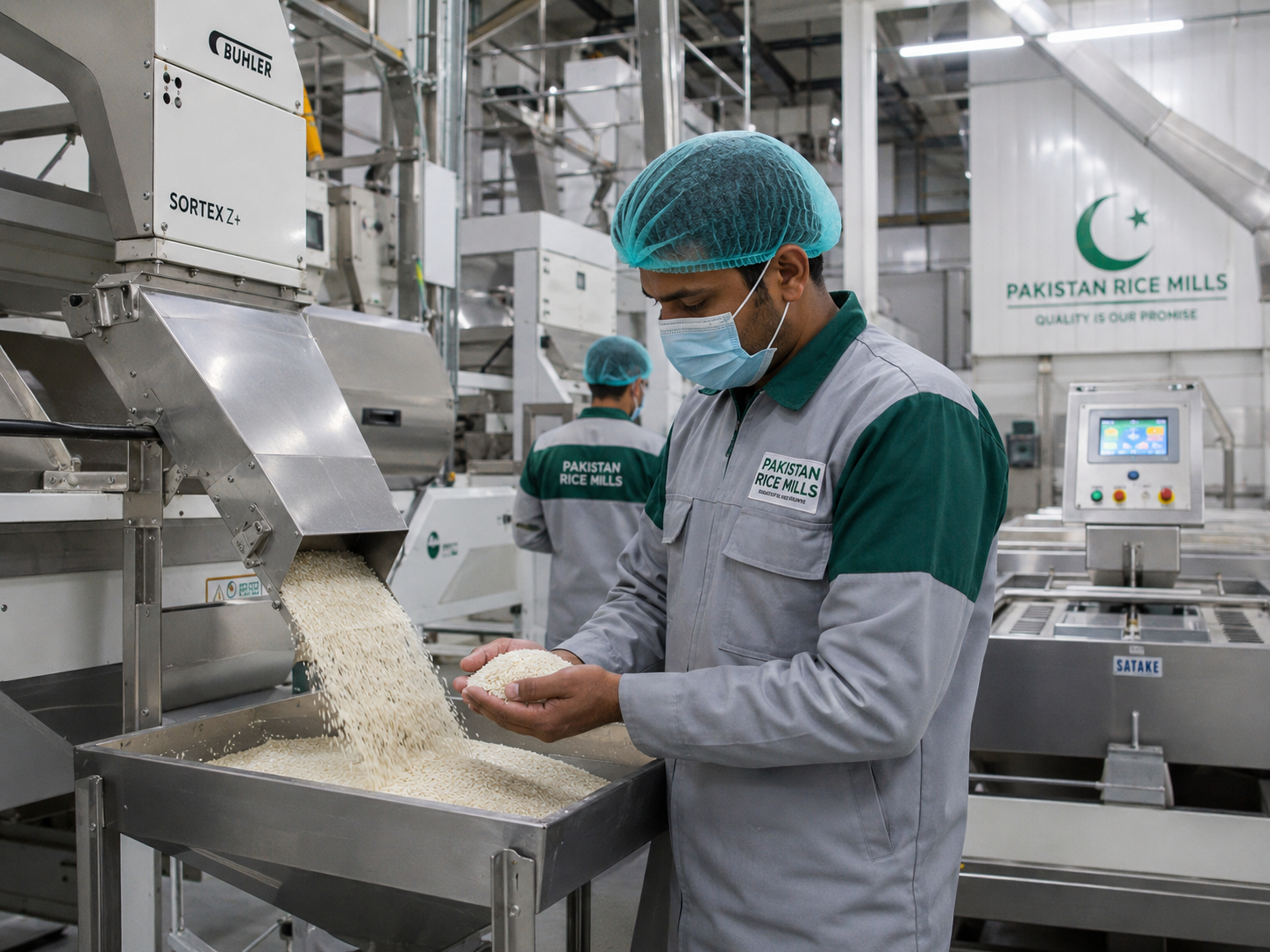 State-of-the-art rice milling and processing facility at Syedi Rice